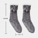 Women Warm Winter Outdoor Solid Color Plus Velvet Thicken Home Sleep Socks Tube Socks With Fluff